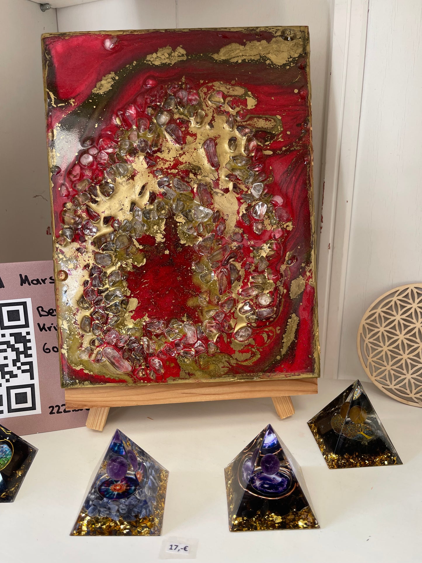 Mars – Kristall-Komposition