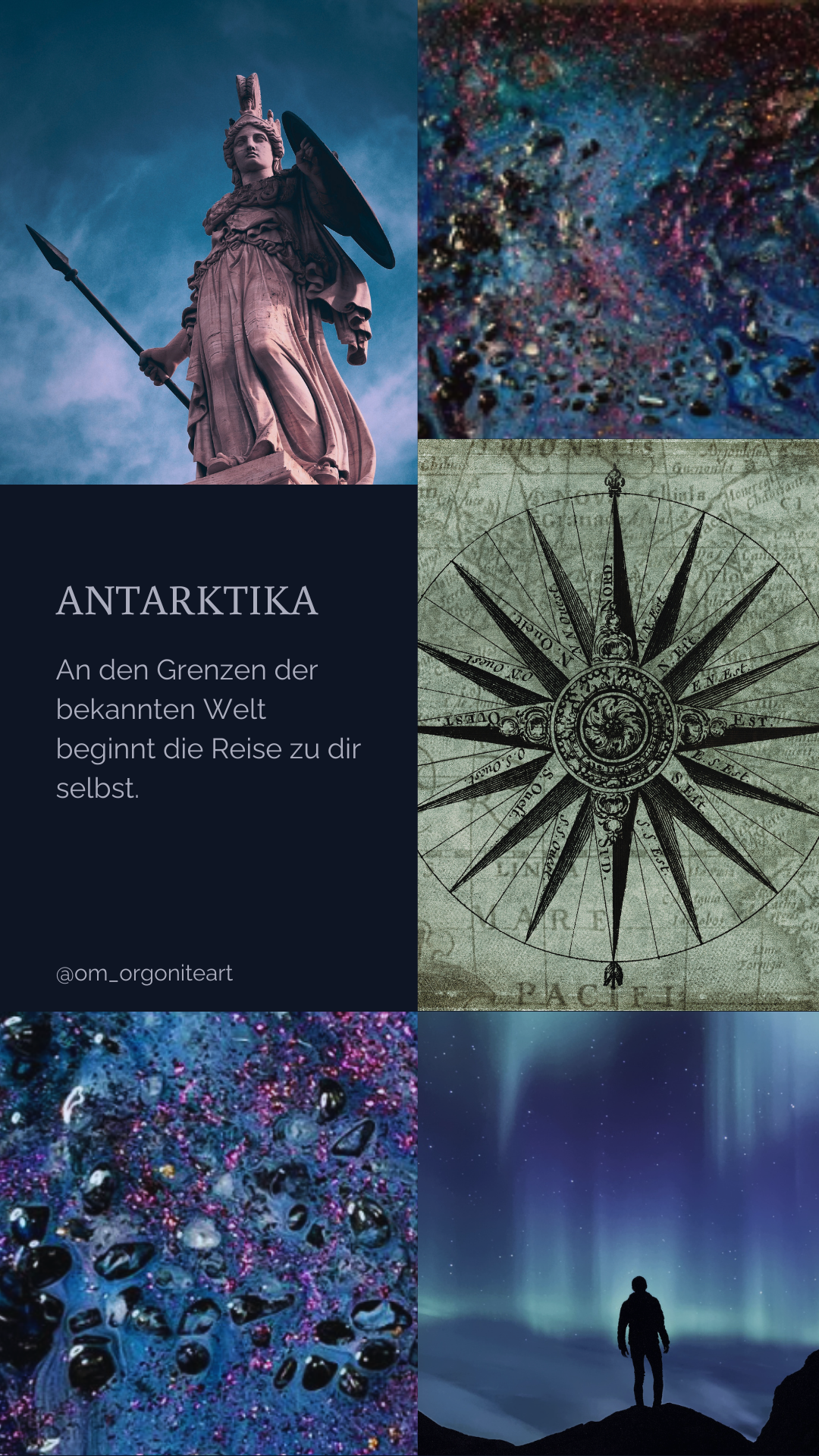 Antarktika – Kristall-Komposition