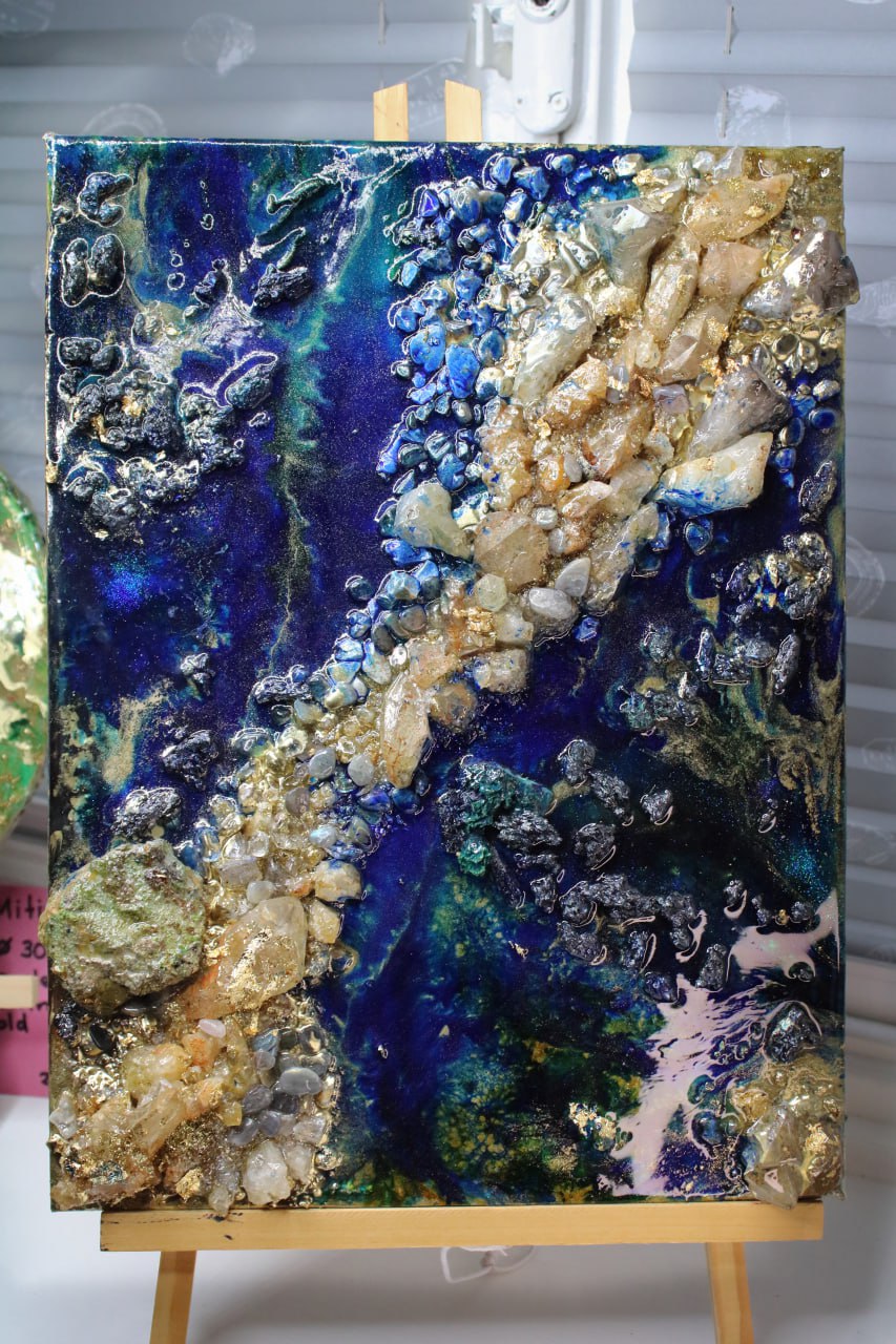 Füllhorn – Kristall-Komposition