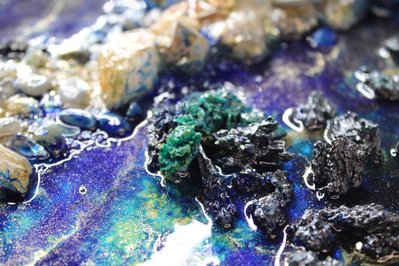 Füllhorn – Kristall-Komposition