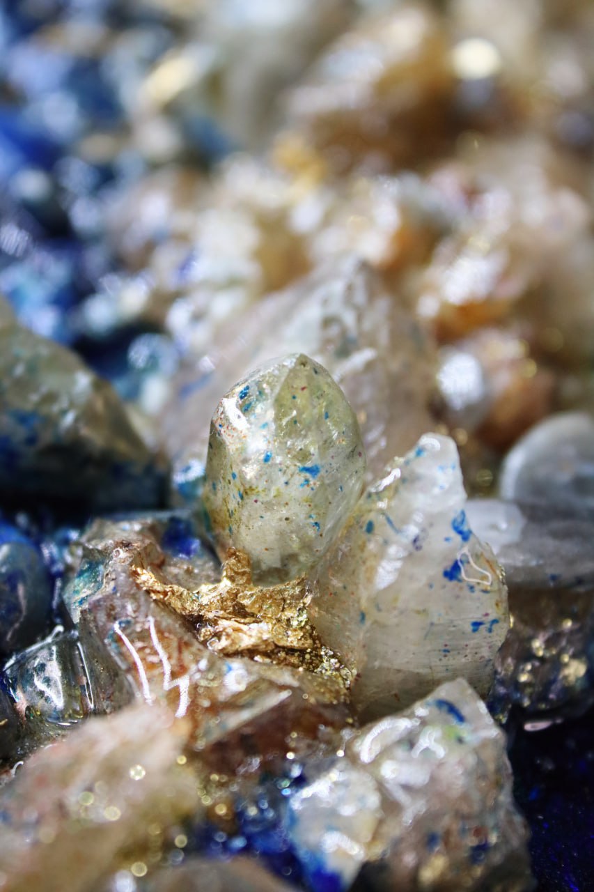 Füllhorn – Kristall-Komposition