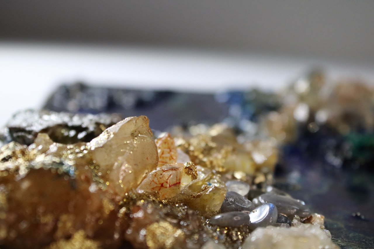 Füllhorn – Kristall-Komposition