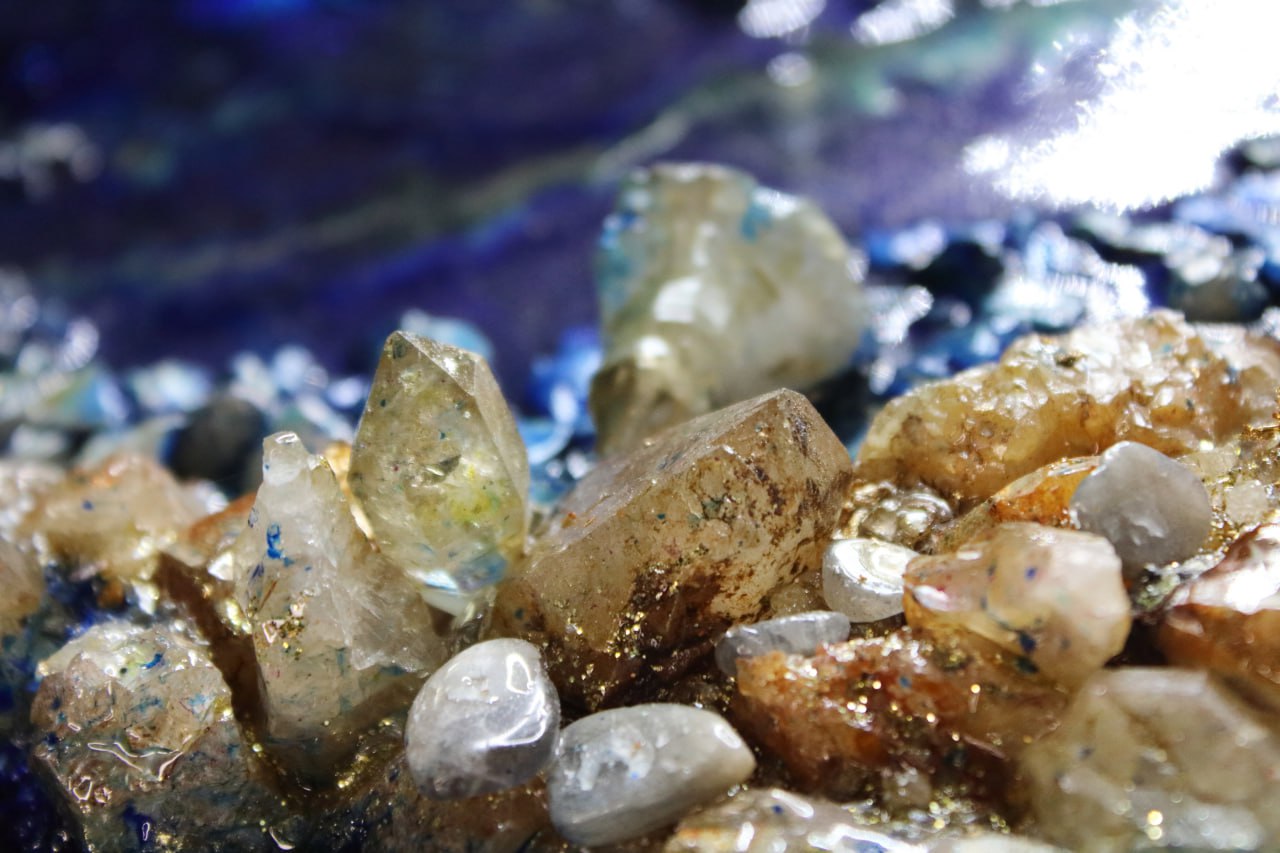 Füllhorn – Kristall-Komposition