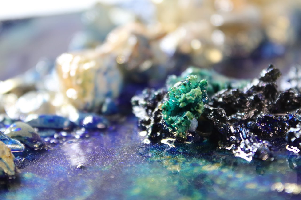 Füllhorn – Kristall-Komposition