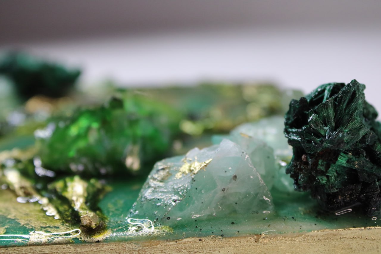 Dreiklang der Natur: Mineralisches Triptychon