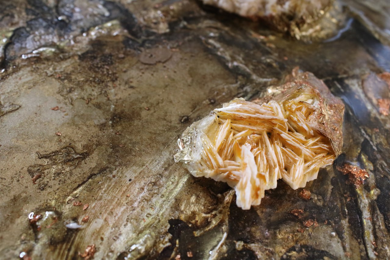 Der magische Berg - Bergkristall- Komposition