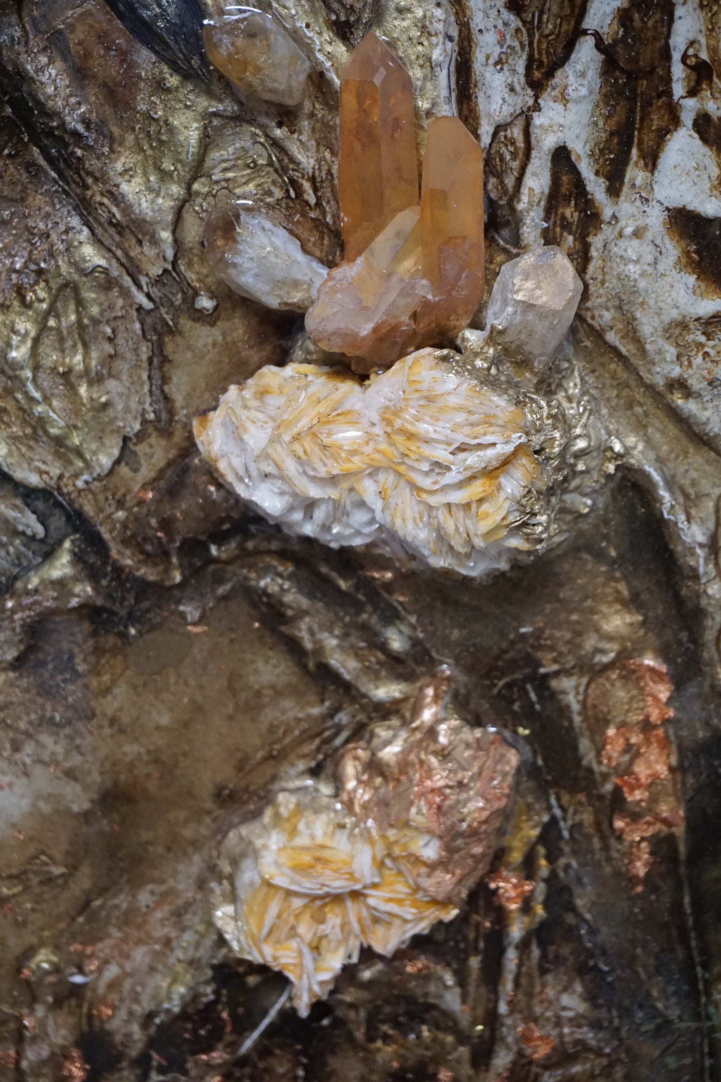 Der magische Berg - Bergkristall- Komposition