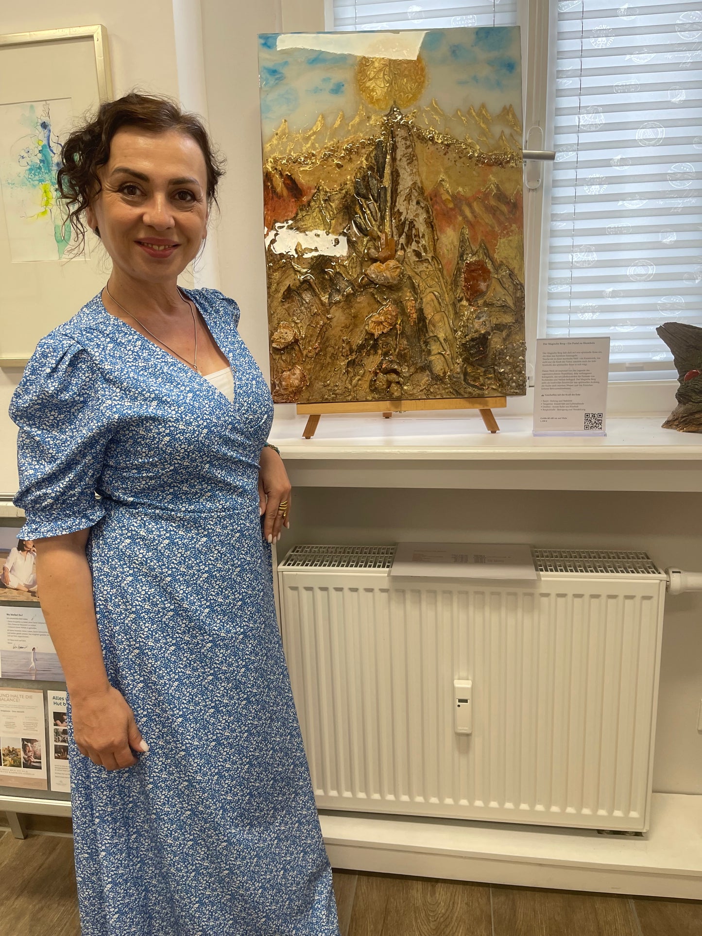 Der magische Berg - Bergkristall- Komposition