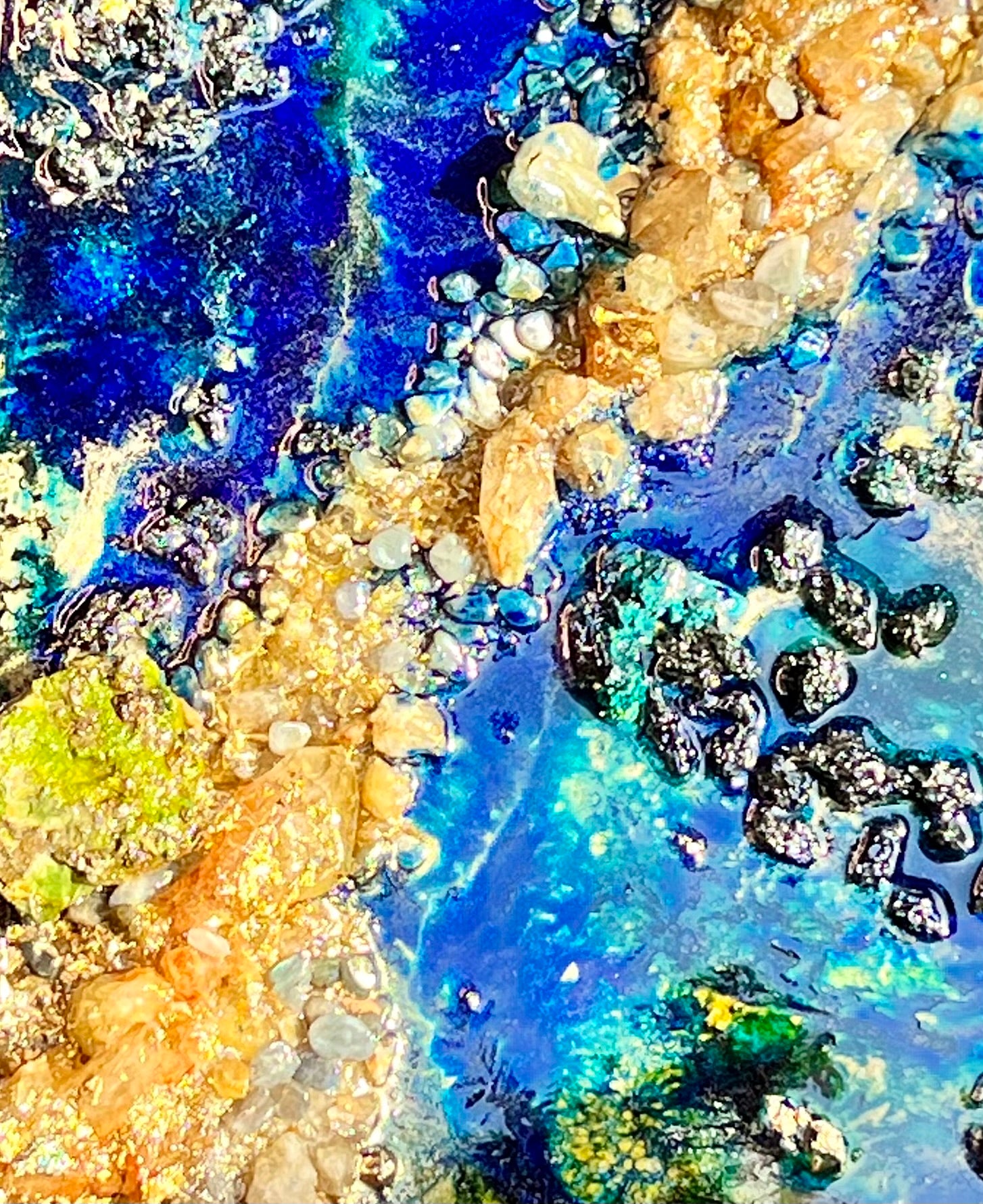 Orgonit Energiebild Füllhorn Detail 1