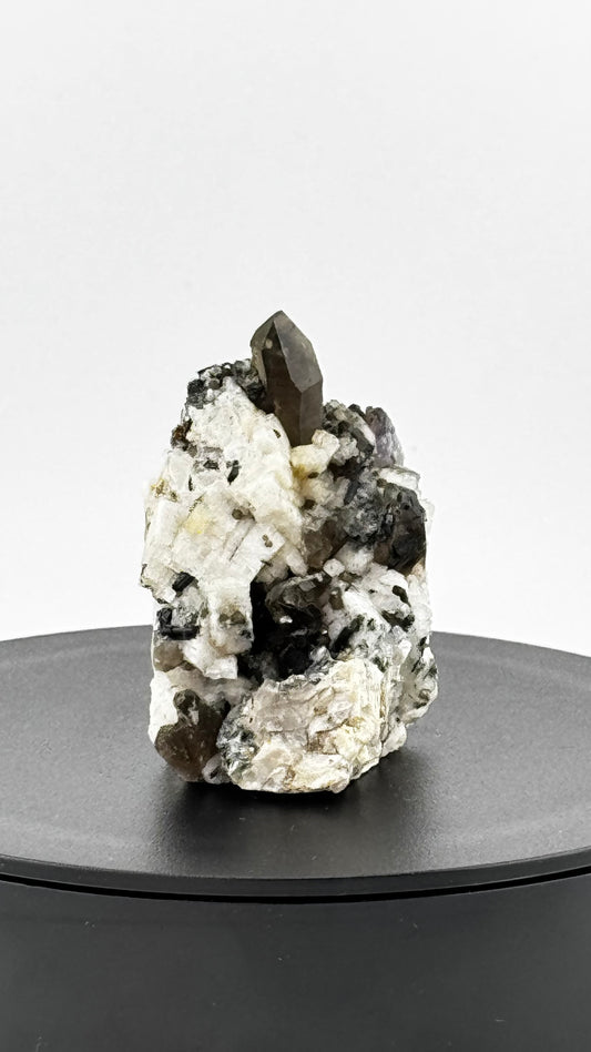 Rauchquarz Flussspat Turmalin