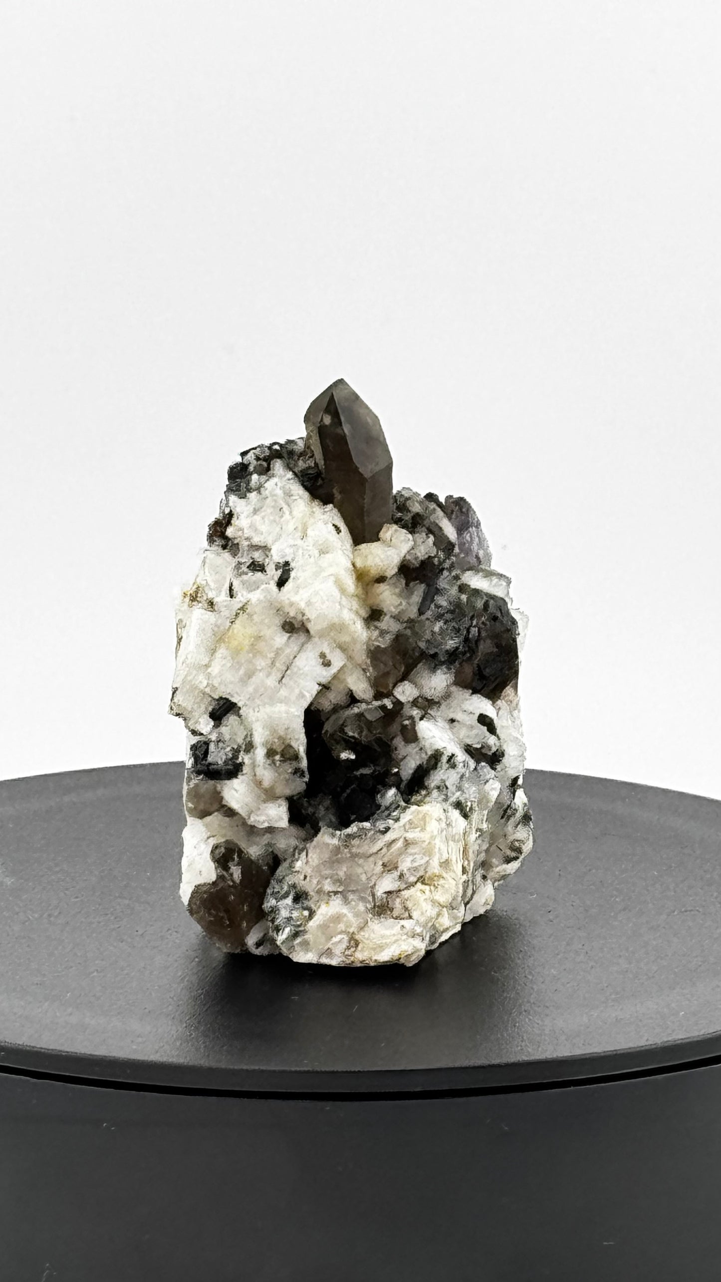 Rauchquarz Flussspat Turmalin