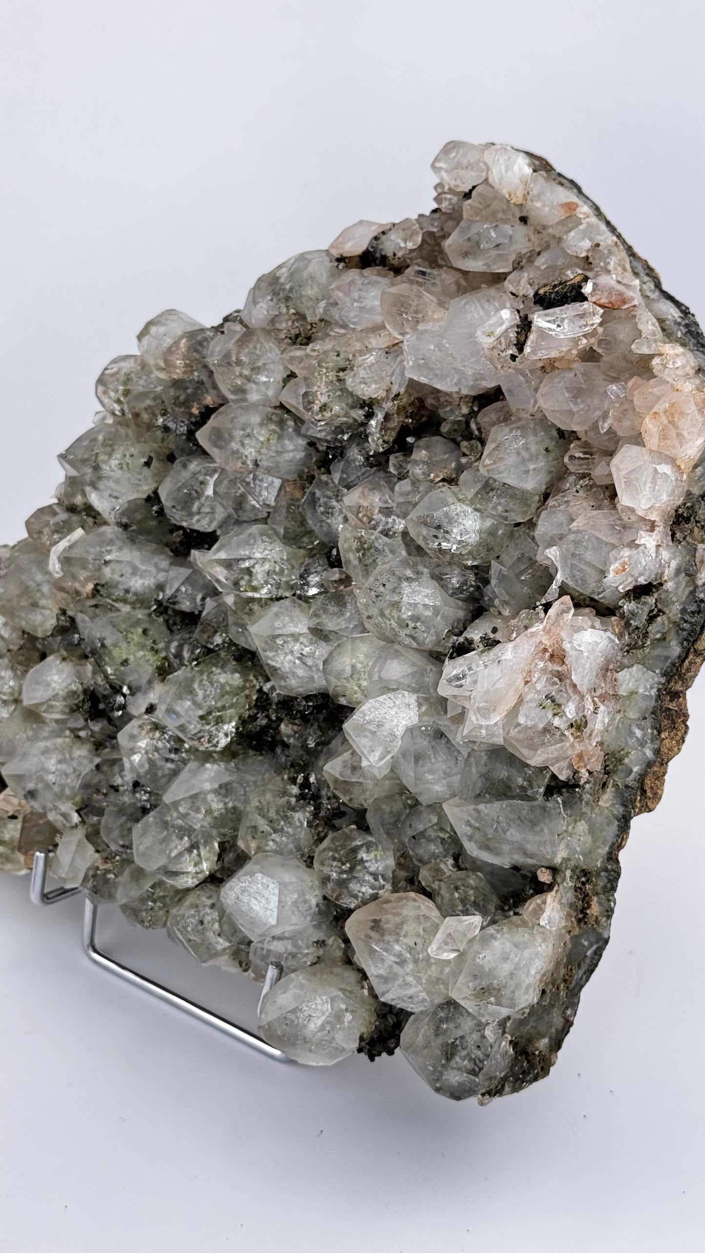 Bergkristall-Stufe mit Epidot – Monumentales Sammlerstück – Kütahya, Türkei, 5kg