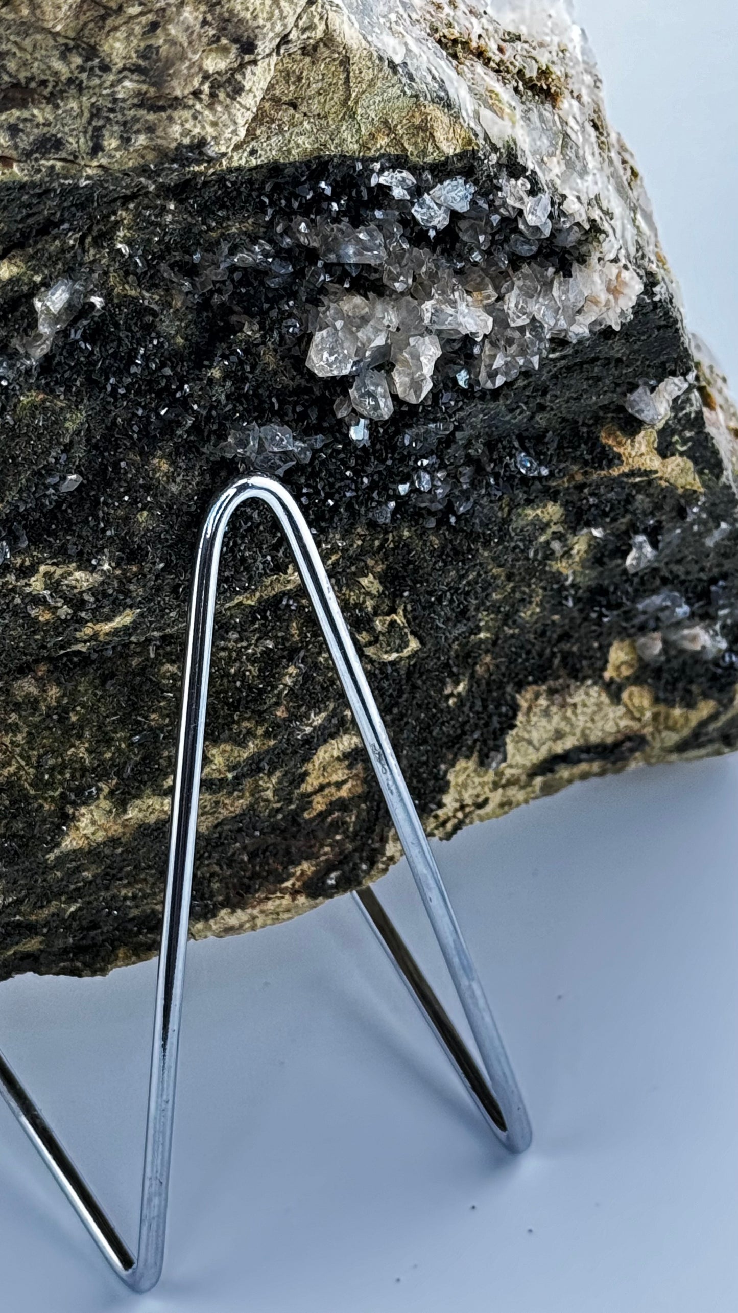 Bergkristall-Stufe mit Epidot – Monumentales Sammlerstück – Kütahya, Türkei, 5kg