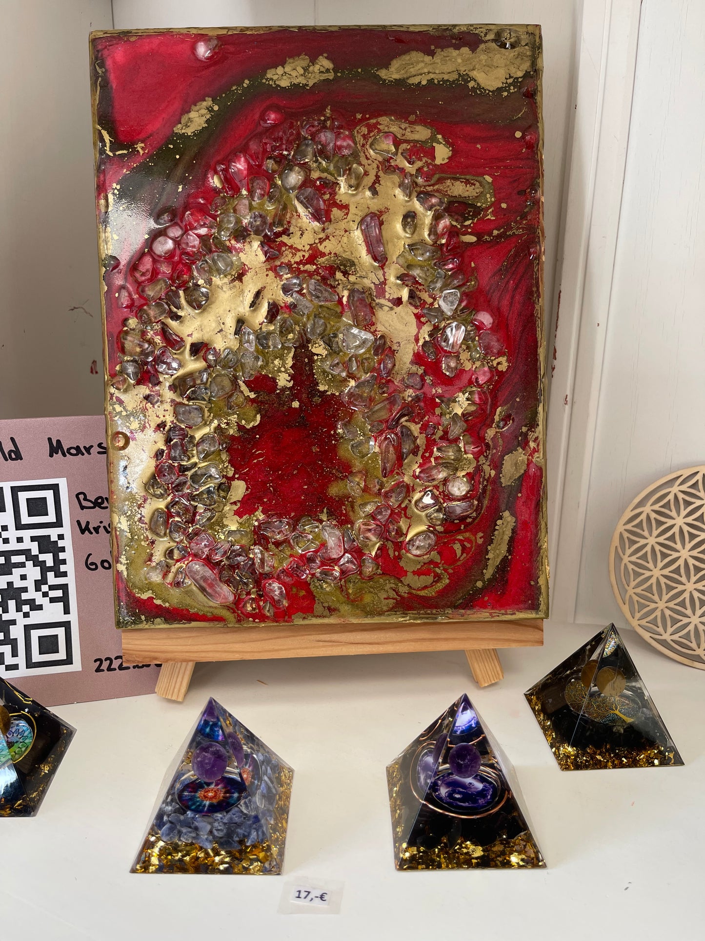 Mars – Kristall-Komposition
