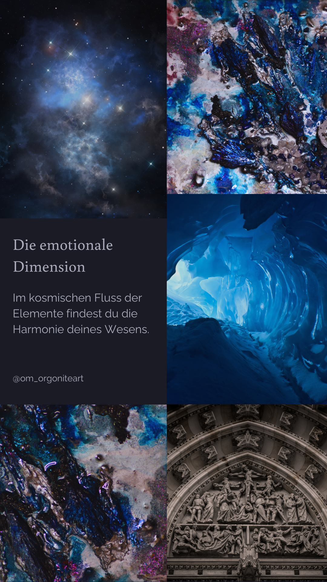 Dreiklang der Natur: Mineralisches Triptychon