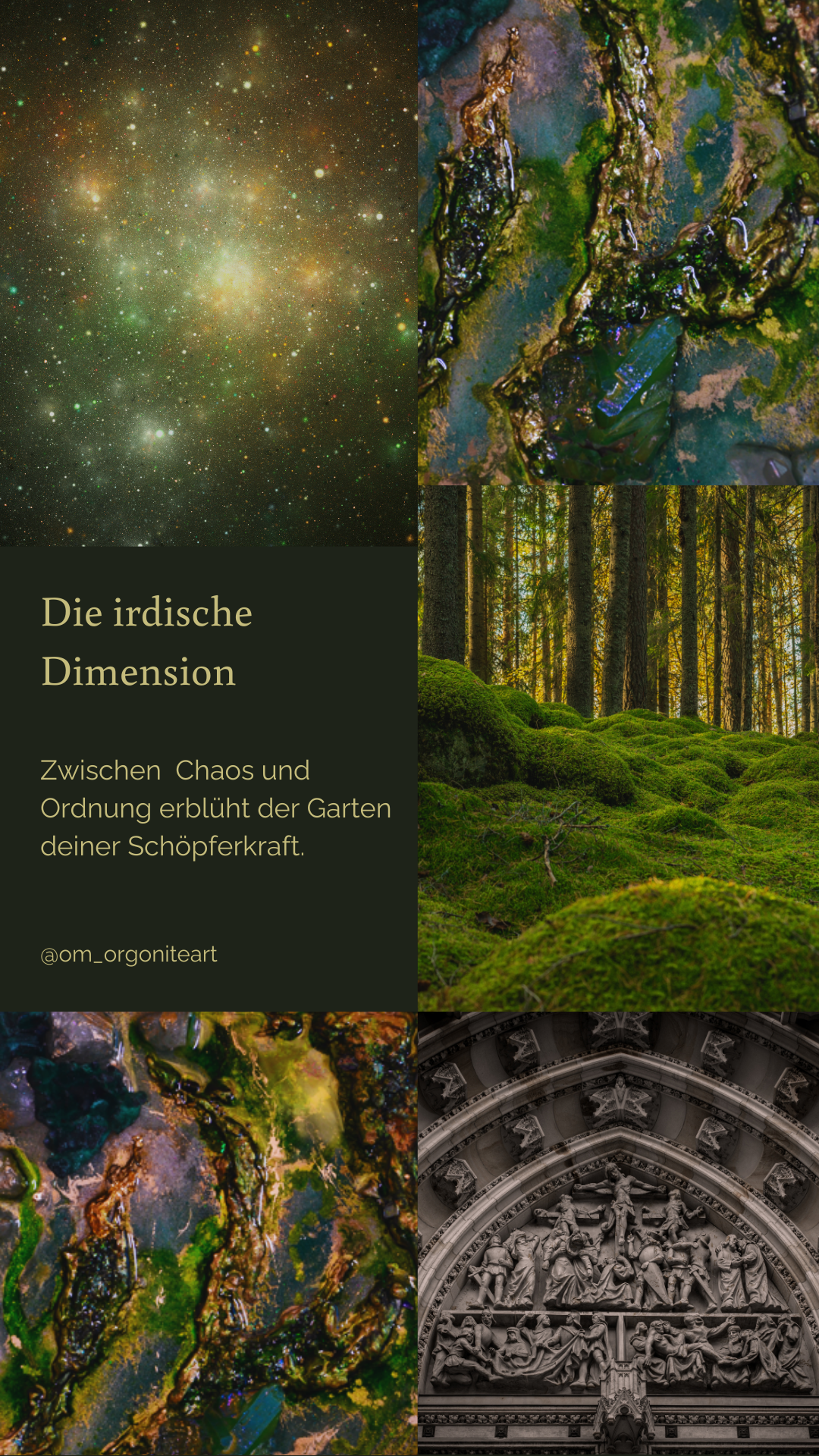 Dreiklang der Natur: Mineralisches Triptychon