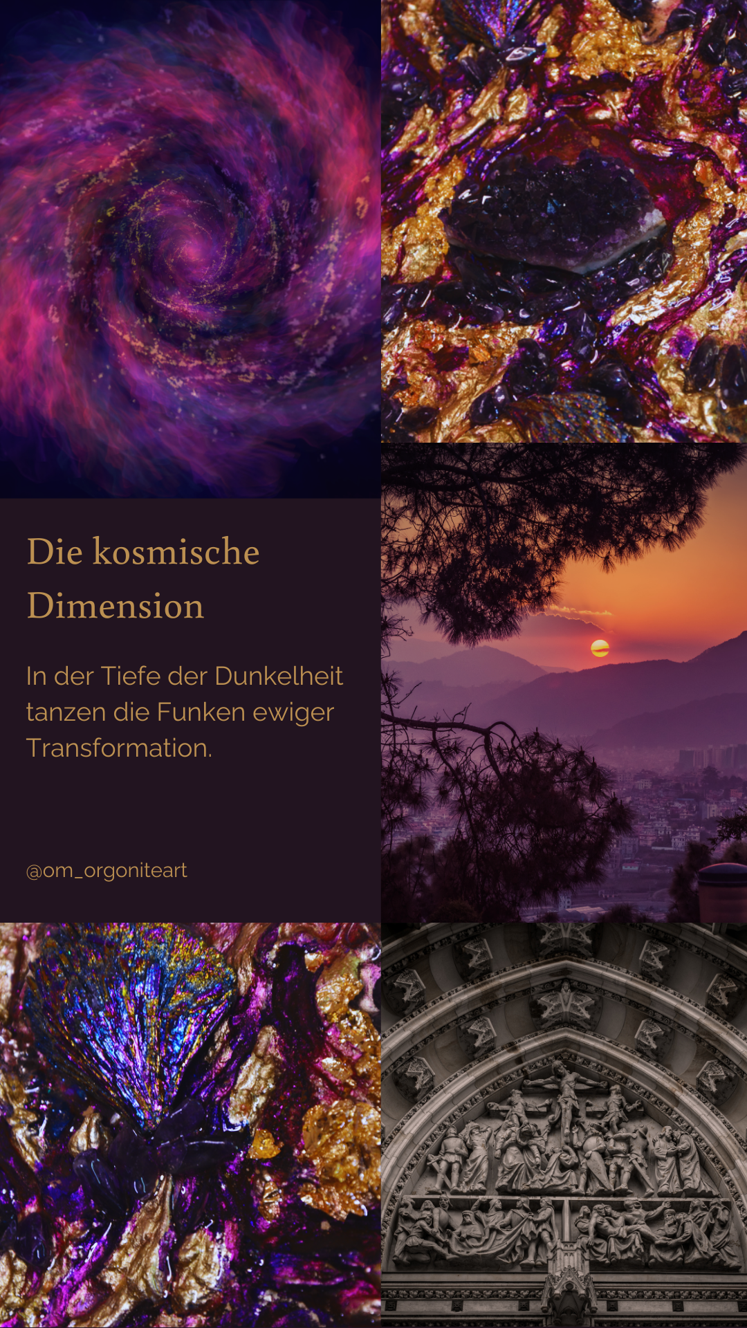 Dreiklang der Natur: Mineralisches Triptychon