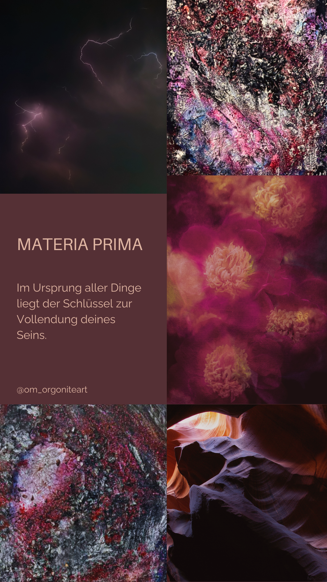 Materia Prima – Kristall-Komposition