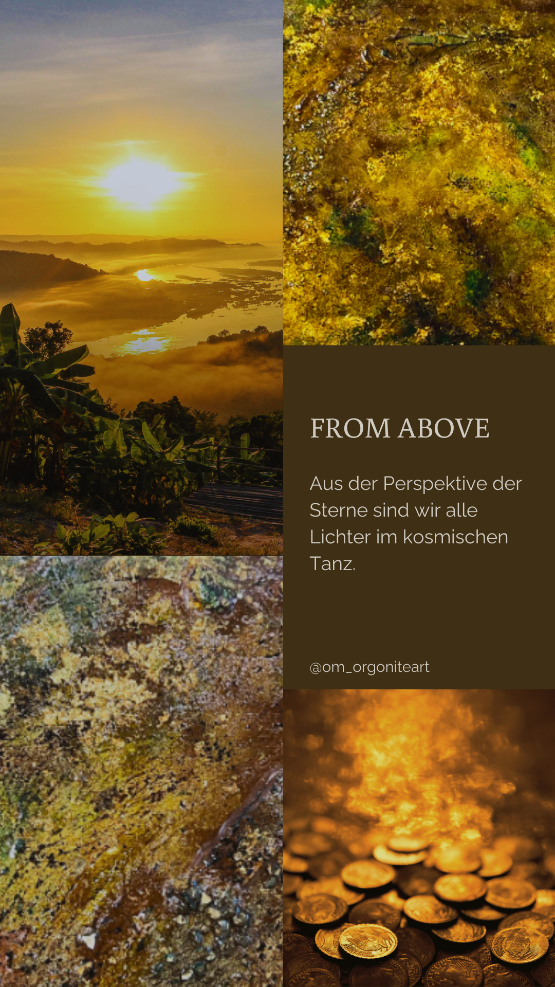 From Above – Kristall-Komposition