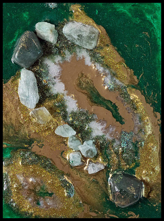 Orgonit Energie Ikone Erde Vorderseite