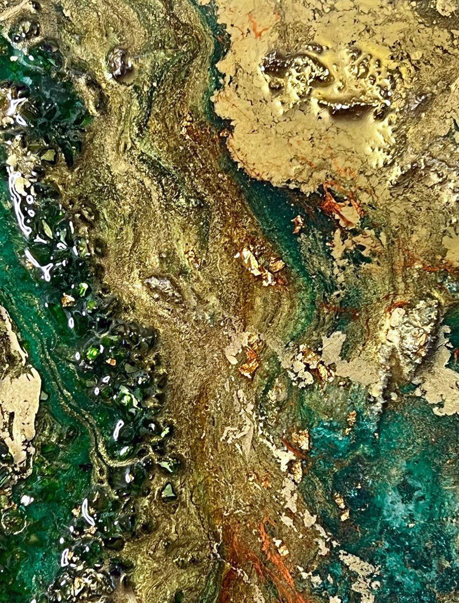 Orgonit Energiebild Amazonia Detail 1