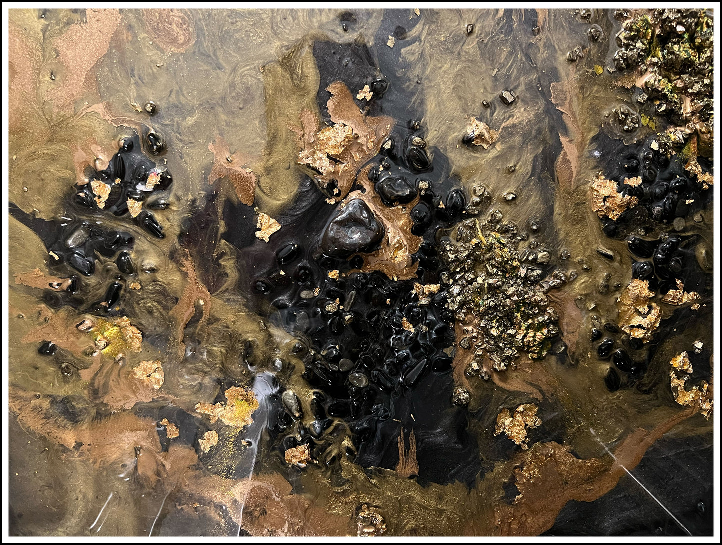 Orgonit Energiebild Genesis Vorderseite