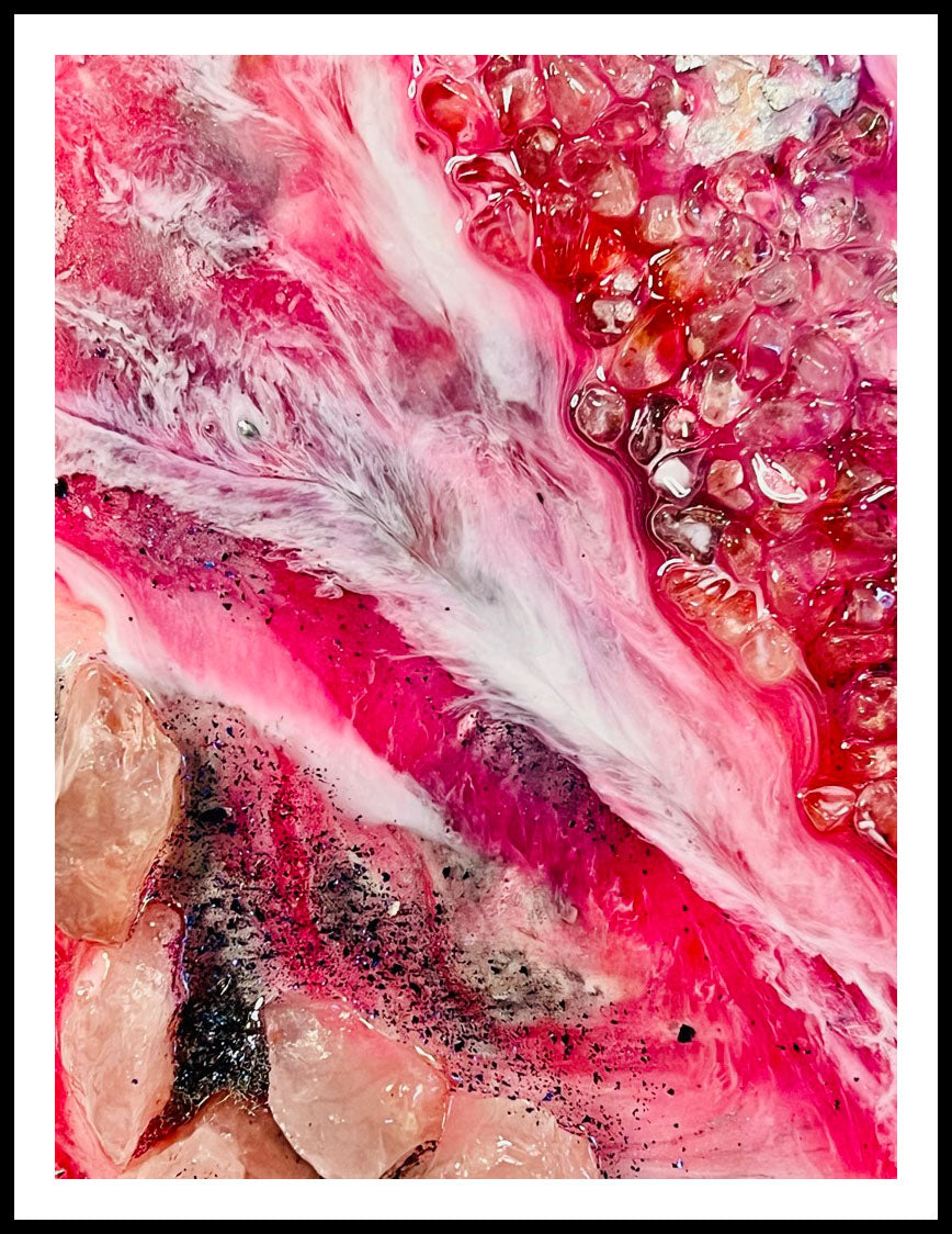 Orgonit Energiebild Hz der Erde Detail 3