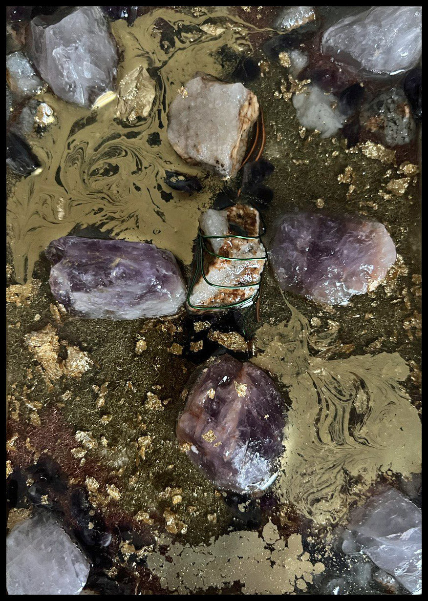 Orgonit Energie Ikone Mars Rückseite