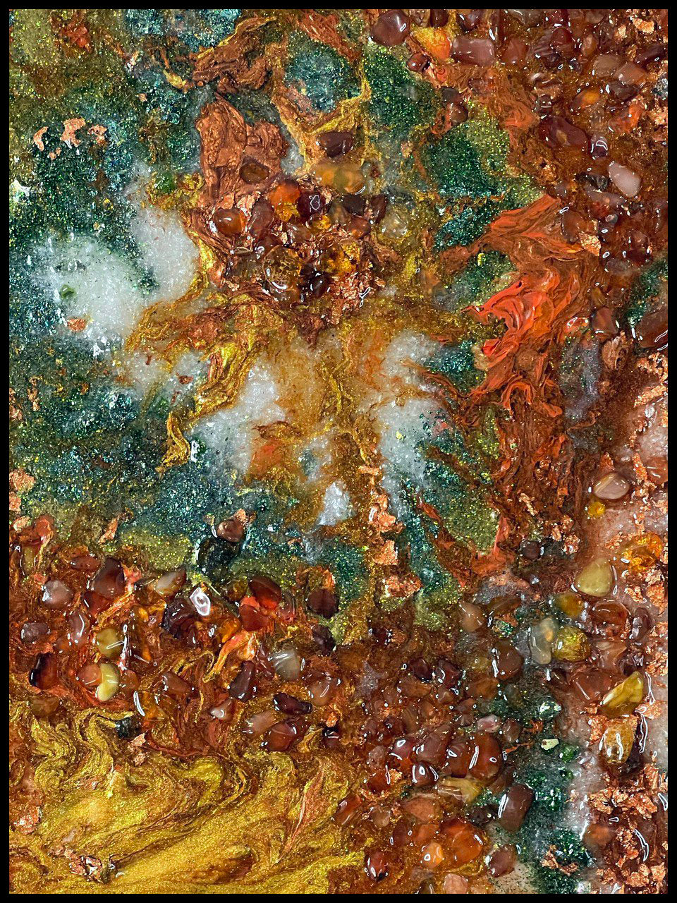 Orgonit Energie Ikone Merkur Vorderseite