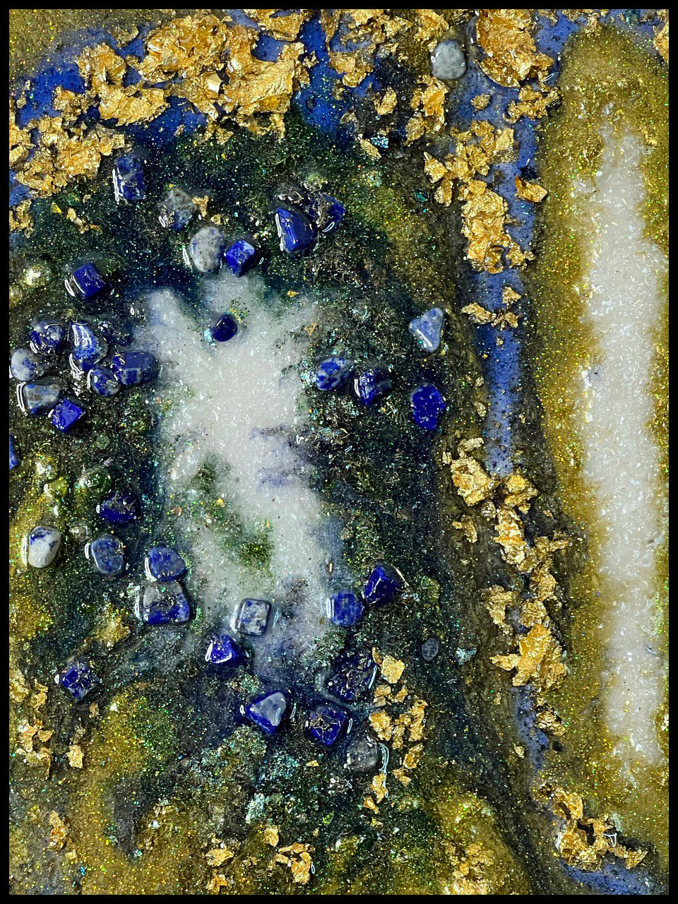 Orgonit Energie Ikone Neptun Vorderseite