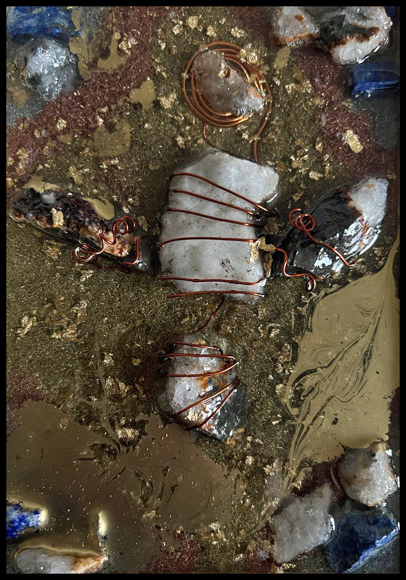 Orgonit Energie Ikone Uranus Rückseite