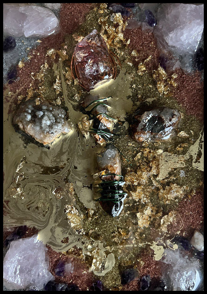 Orgonit Energie Ikone Venus Rückseite